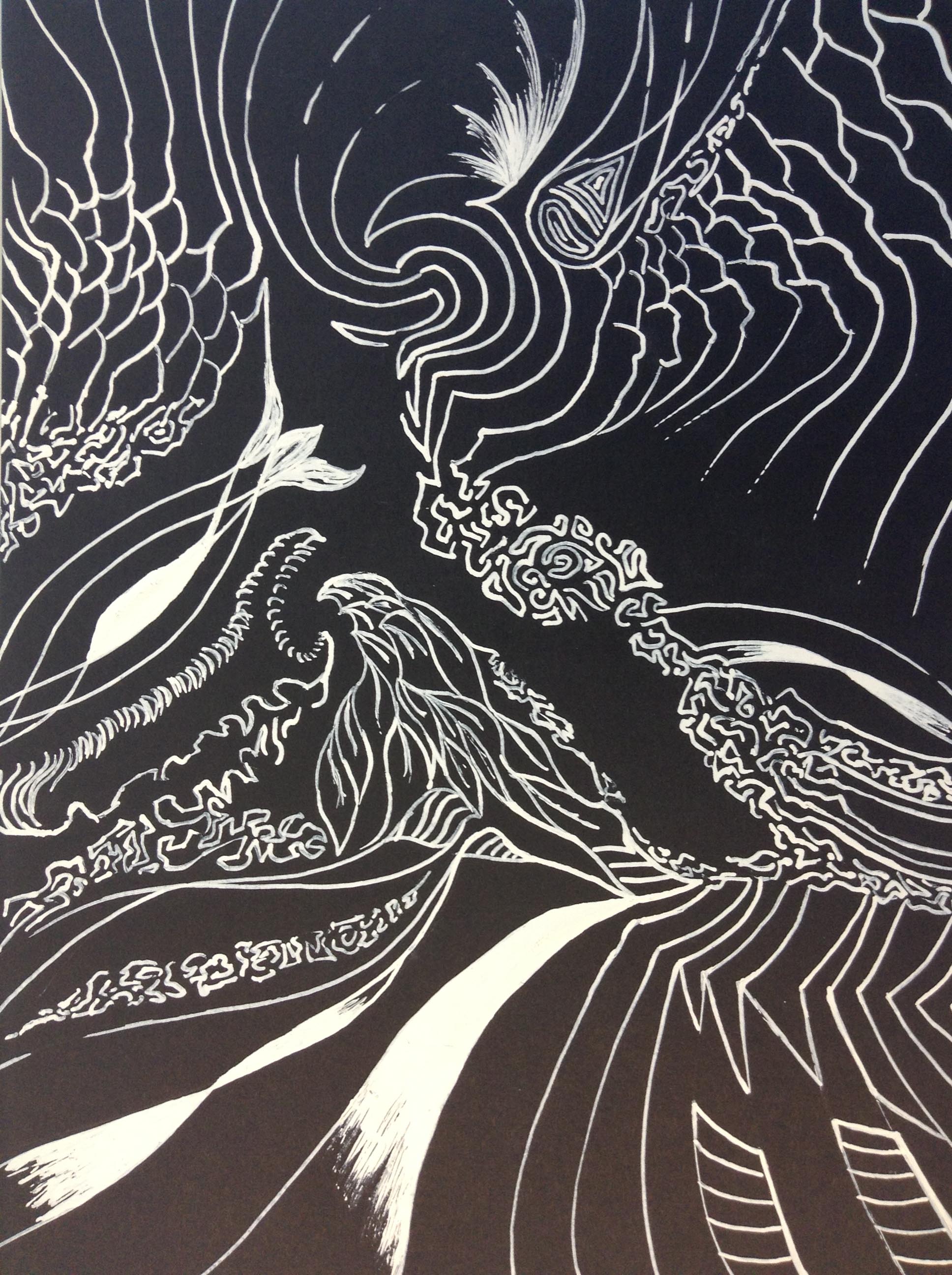 2014 Untitled Black And White Ii